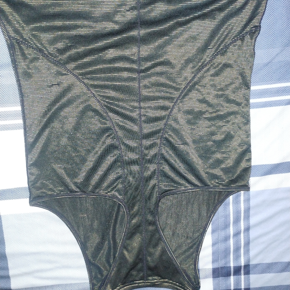 Metallic Nike Sleeveless Workout Top